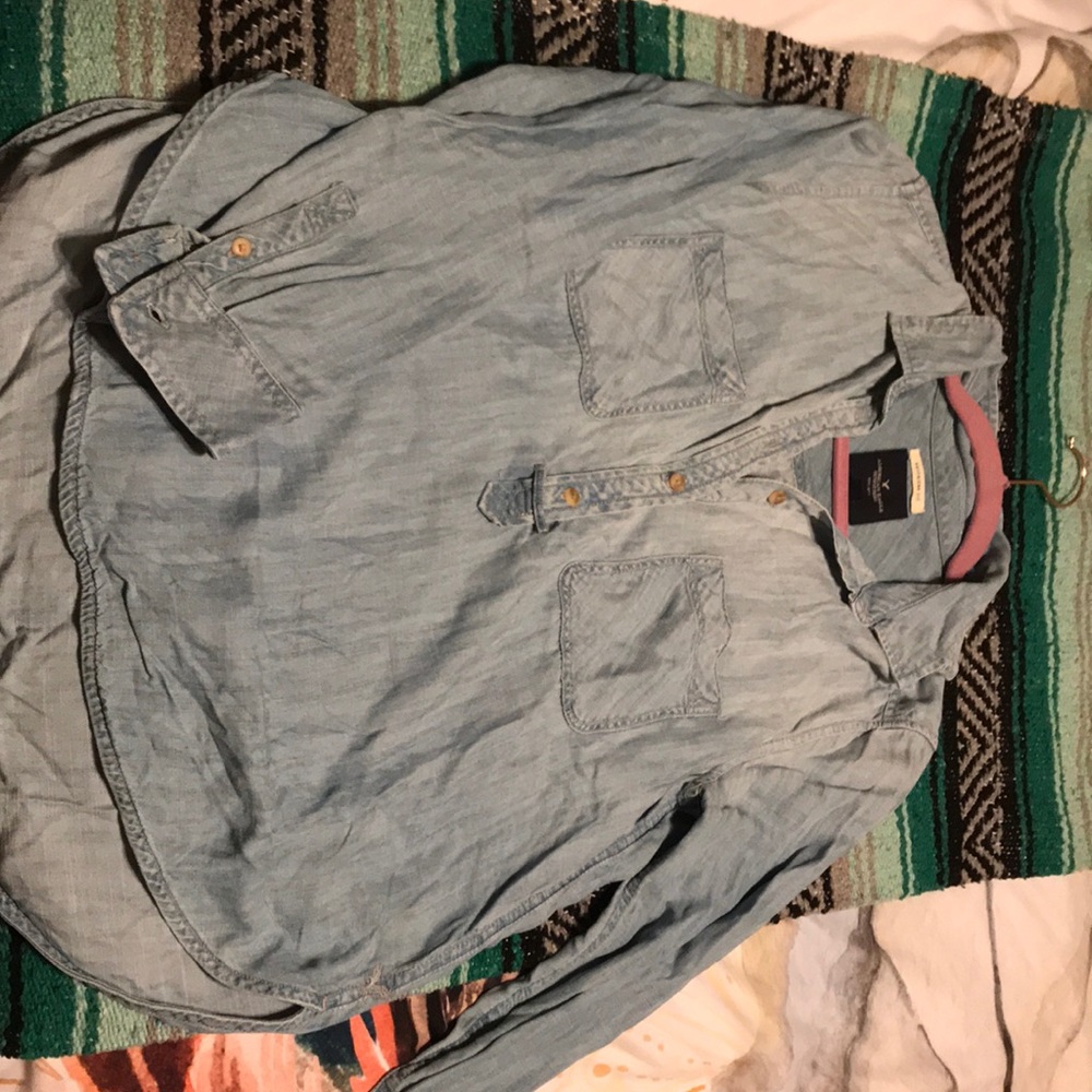 Boyfriend fit Chambray shirt